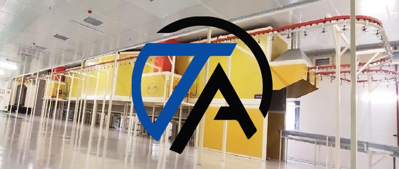 dây chuyền sơn điện di tự động